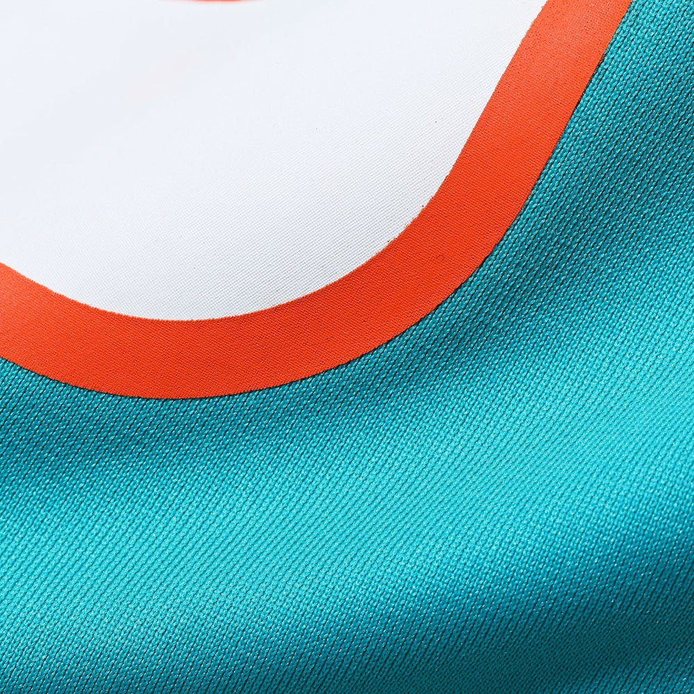David Long Jr. Miami Dolphins Game Jersey - Aqua