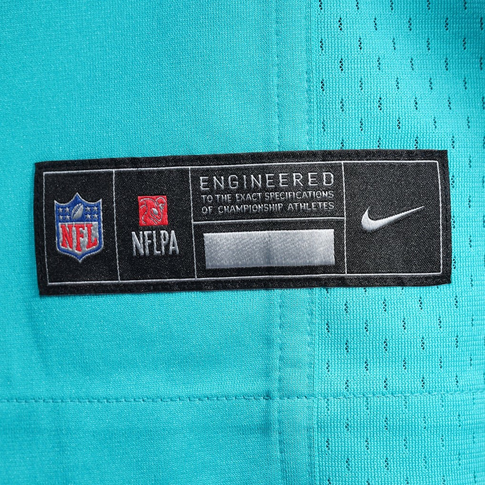 David Long Jr. Miami Dolphins Game Jersey - Aqua