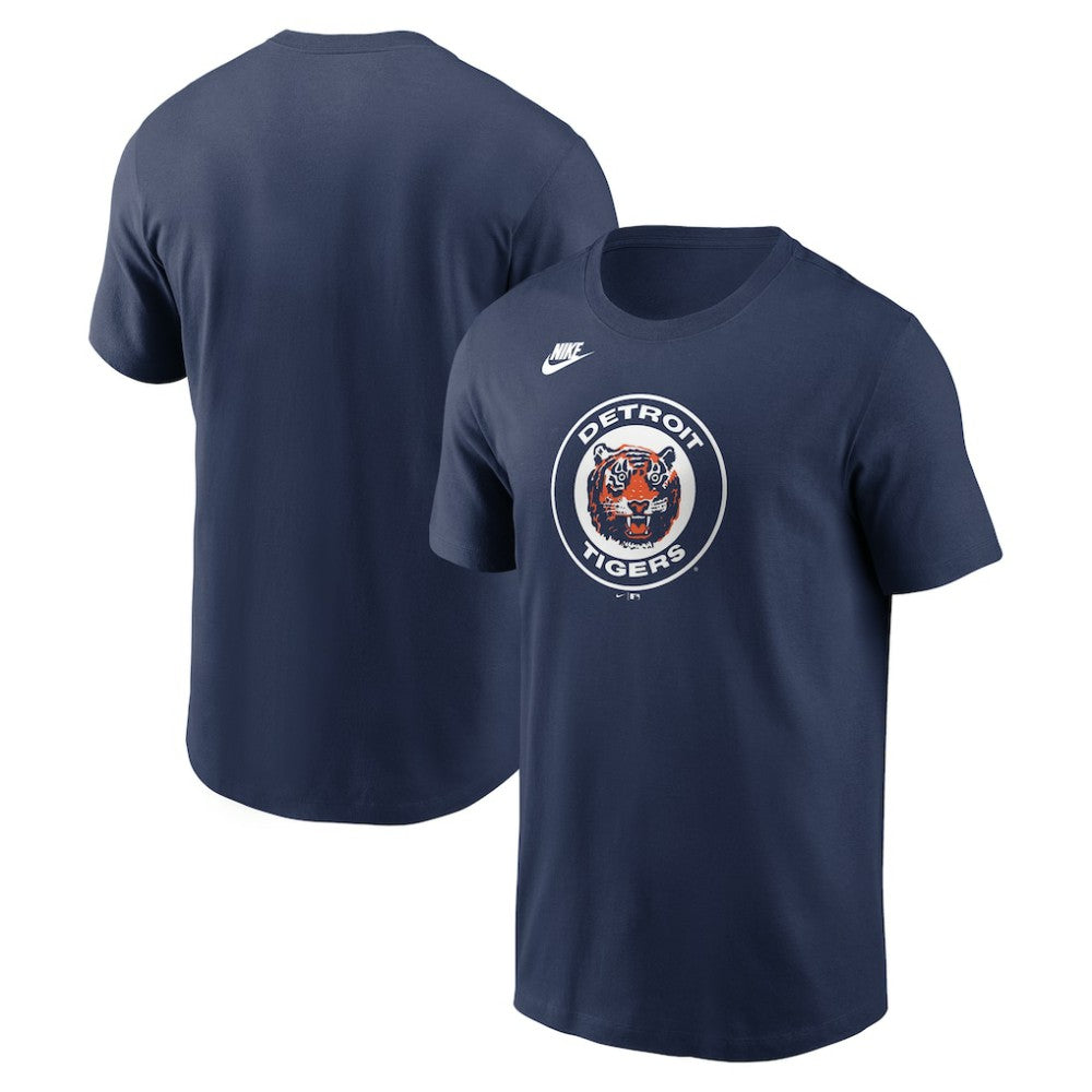 Detroit Tigers Cooperstown Collection T-Shirt Navy | Nike