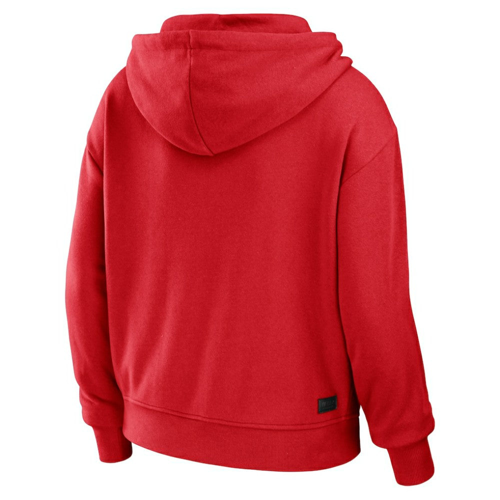 St. Louis Cardinals WEAR by Erin Andrews Women's  Color Block Full-Zip Hoodie Red/White