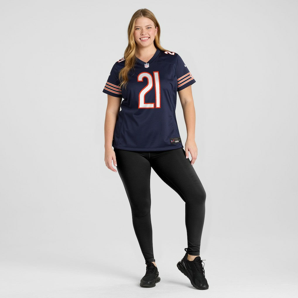 D'Onta Foreman Chicago Bears Women's Game Jersey - Navy