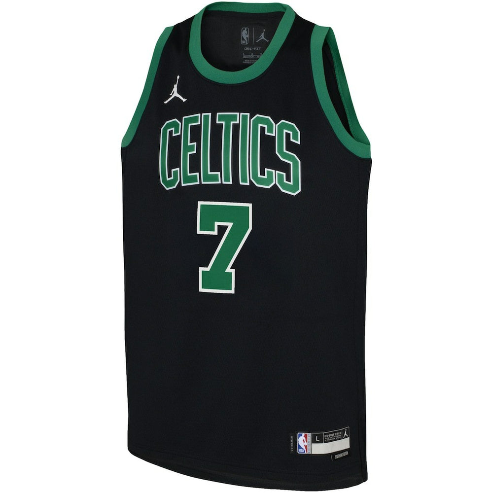 Jaylen Brown Boston Celtics Jordan Brand Youth Swingman Jersey - Statement Edition - Black on sale