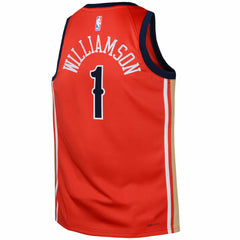 Zion Williamson New Orleans Pelicans Jordan Brand Swingman Jersey Statement - Red shop