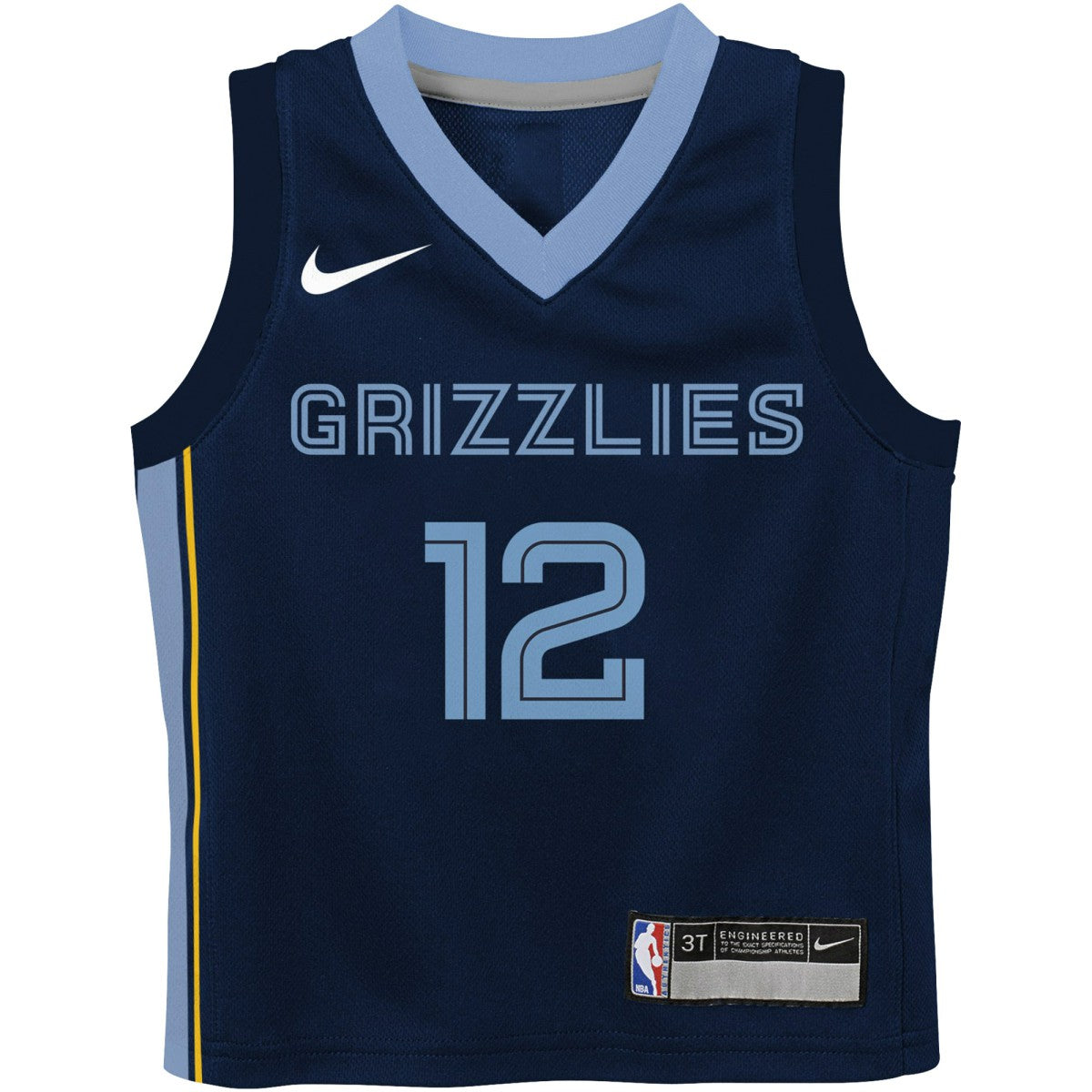 Ja Morant Memphis Grizzlies Preschool Swingman Player Jersey - Icon Edition - Navy