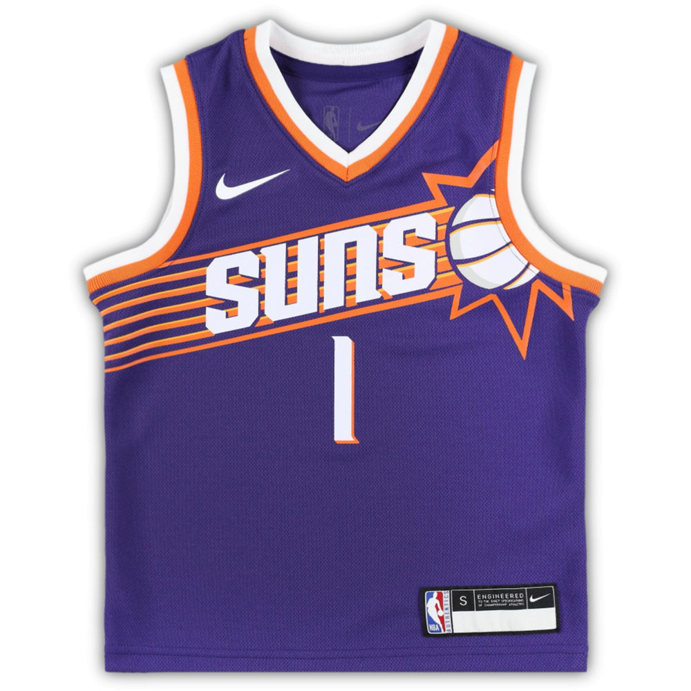Devin Booker Phoenix Suns Preschool Swingman Player Jersey - Icon Edition - Purple