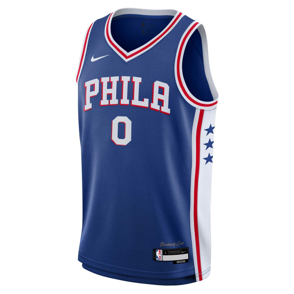Tyrese Maxey Philadelphia 76ers Youth Swingman Jersey - Icon Edition - Royal