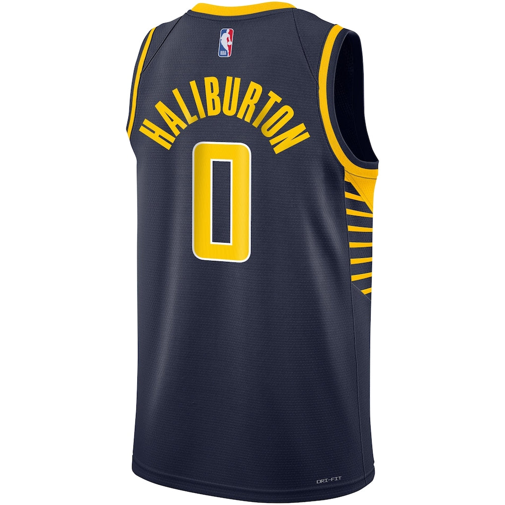 Tyrese Haliburton Indiana Pacers Youth Swingman Jersey - Icon Edition - Navy