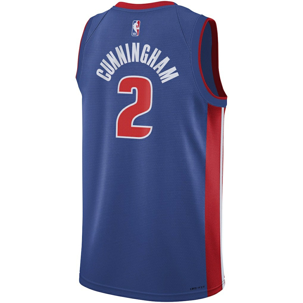 Cade Cunningham Detroit Pistons Youth Swingman Jersey sale - Icon Editi- Blue