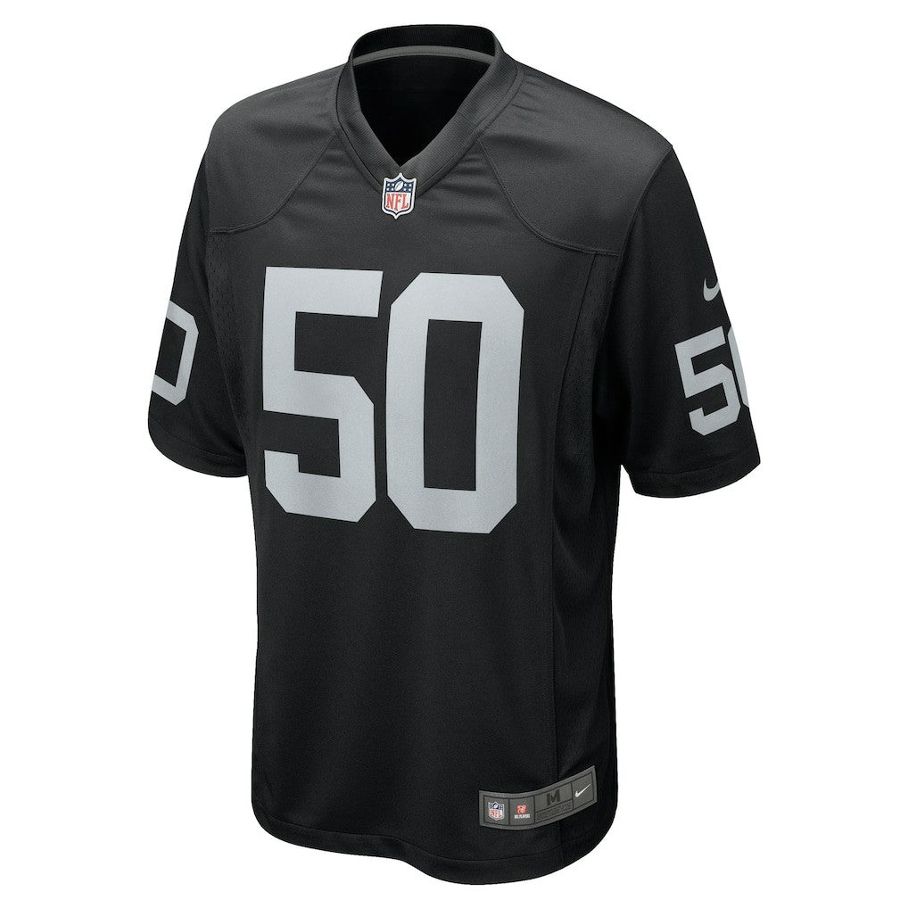 Jacob Bobenmoyer Las Vegas Raiders Game Player Jersey - Black