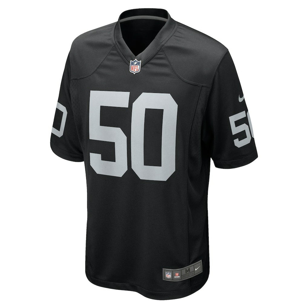 Jacob Bobenmoyer Las Vegas Raiders Game Player Jersey - Black