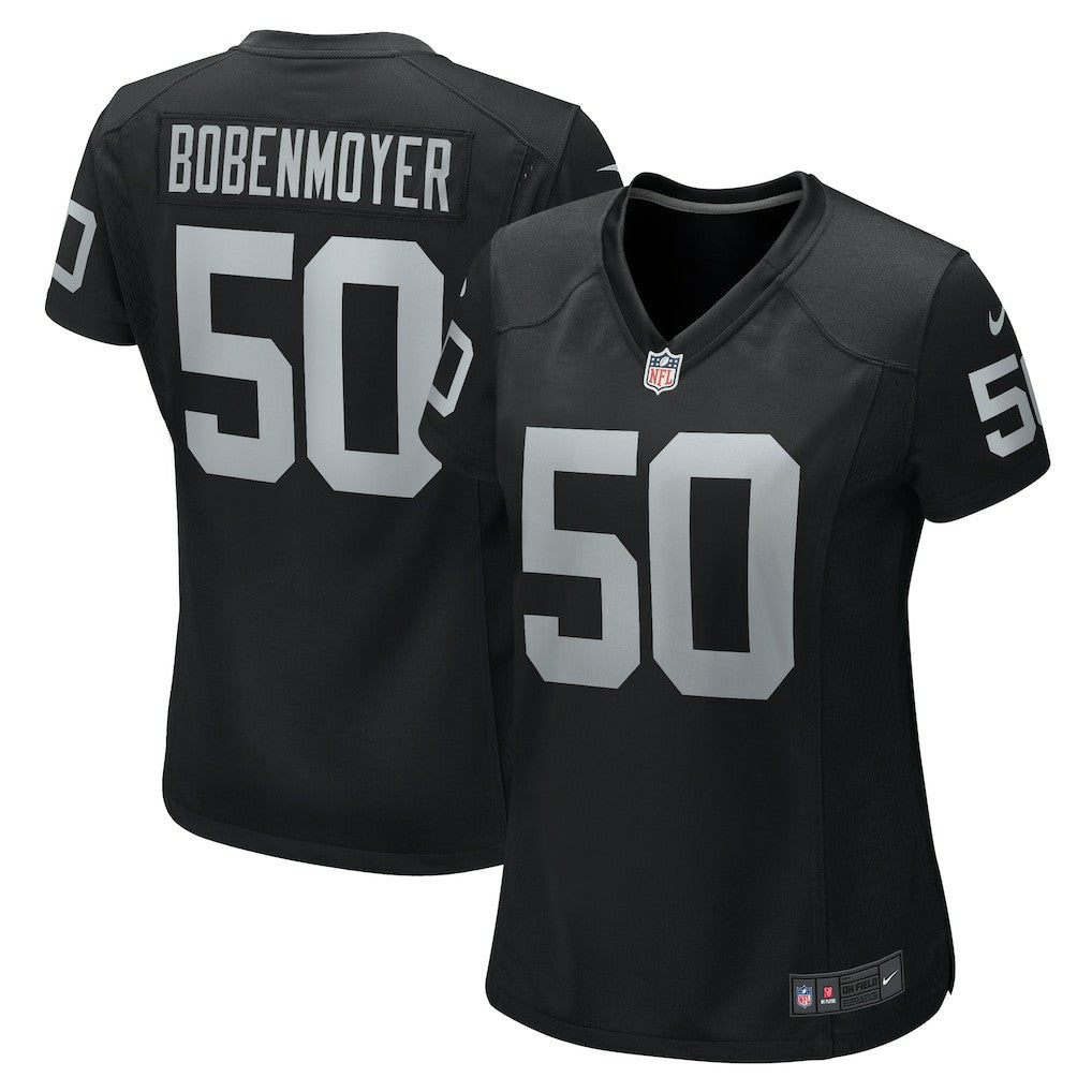 Jacob Bobenmoyer Las Vegas Raiders Women's Game Player Jersey - Black