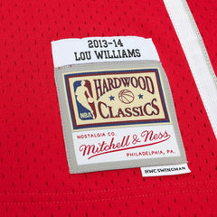 Lou Williams Atlanta Hawks 2013/14 Hardwood Classics Swingman Jersey - Red