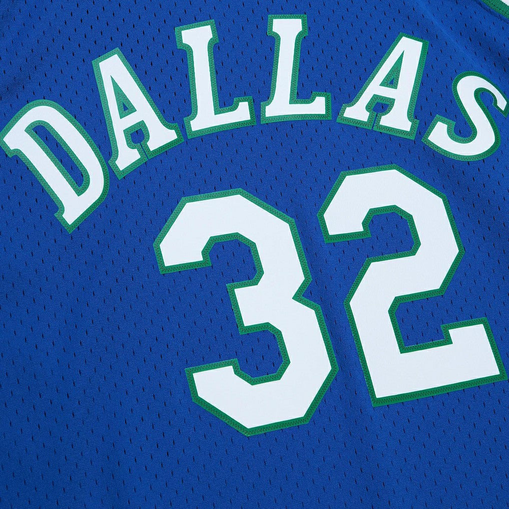 Jamal Mashburn Dallas Mavericks 1993/94 Hardwood Classics Swingman Jersey sale - Blue