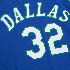 Jamal Mashburn Dallas Mavericks 1993/94 Hardwood Classics Swingman Jersey sale - Blue