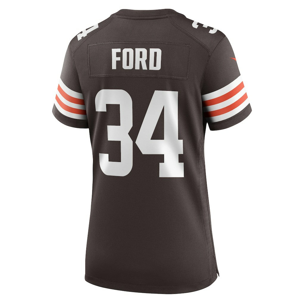 Jerome Ford Cleveland Browns Women's Game Player Jersey - Brown