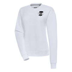 Philadelphia Phillies Antigua Women's Brushed Metallic Victory Pullover Sweatshirt White
