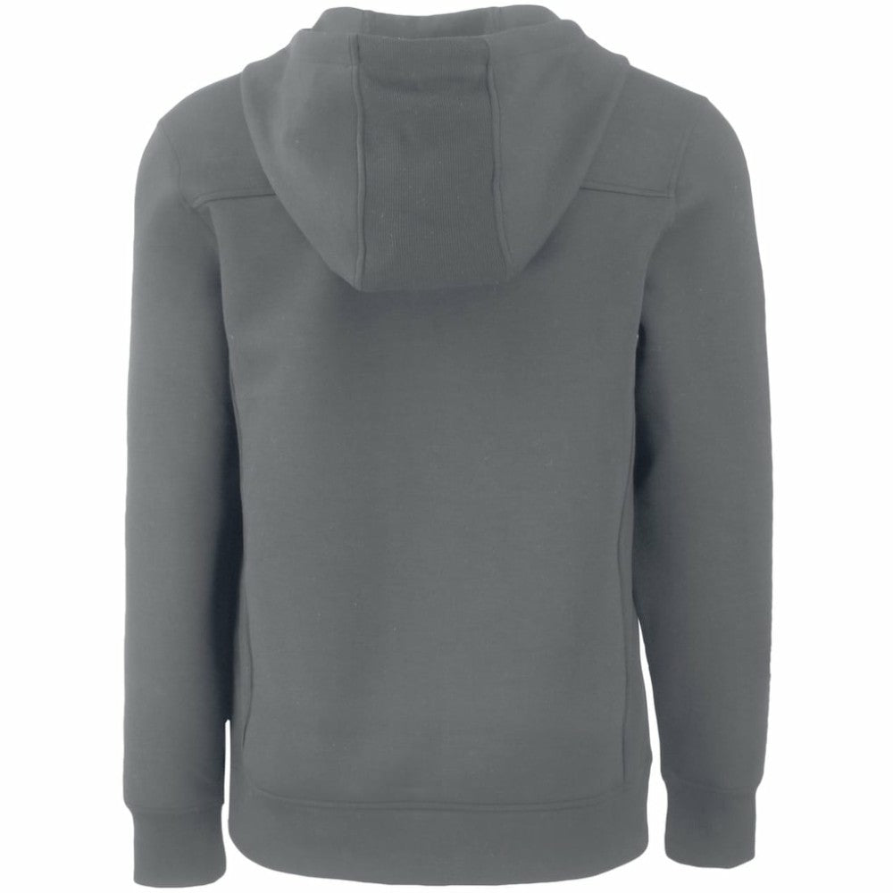 New York Yankees Cutter & Buck Roam Eco Half-Zip Recycled Pullover Hoodie Gray