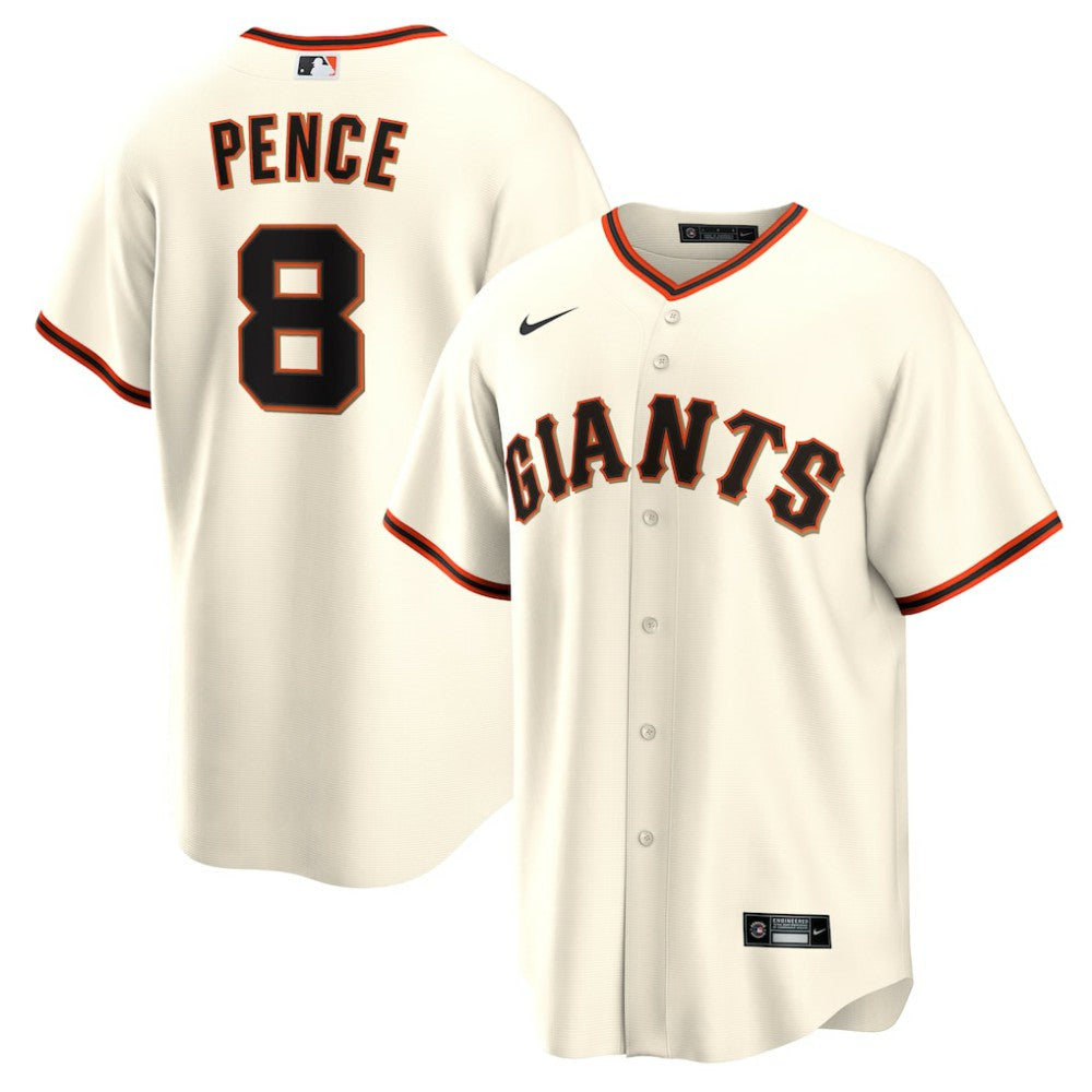 Hunter Pence San Francisco Giants Home Retired Player Replica Jersey Cream | Nike