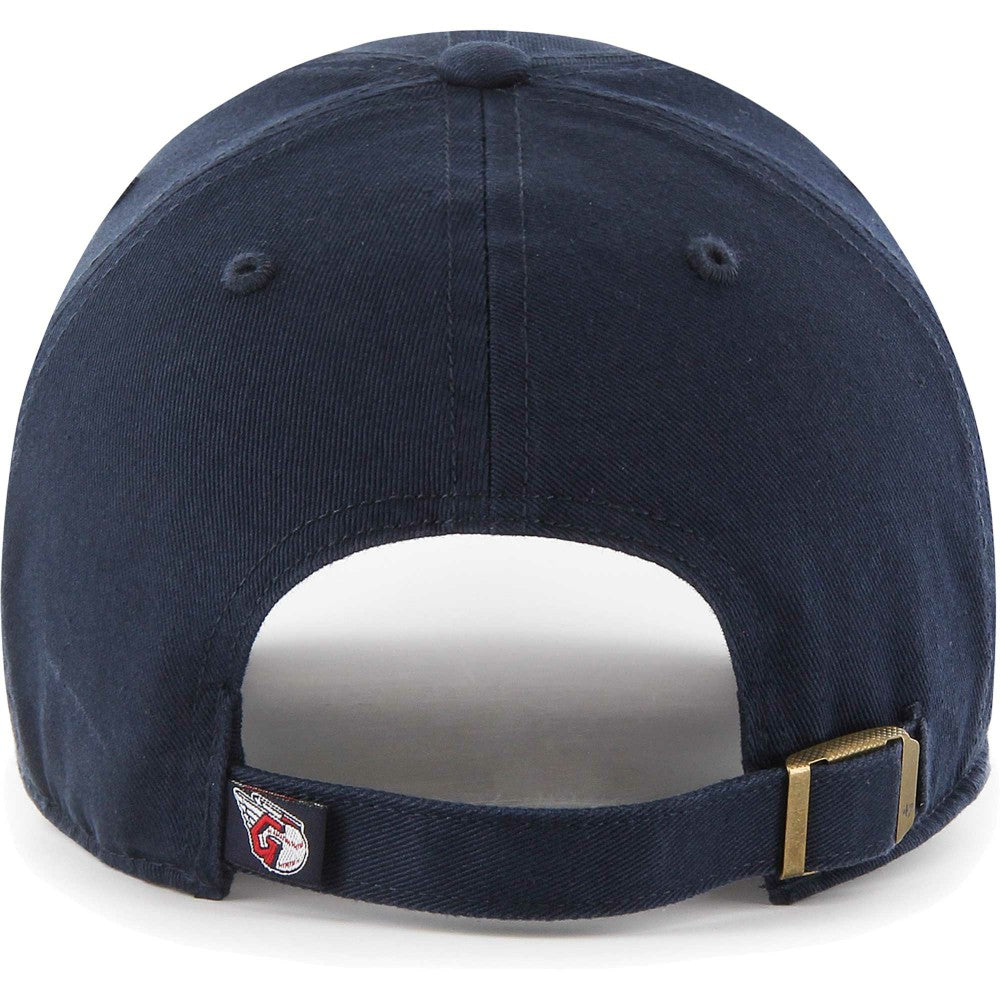 Cleveland Guardians Youth Clean Up Adjustable Hat Navy | 47 brand