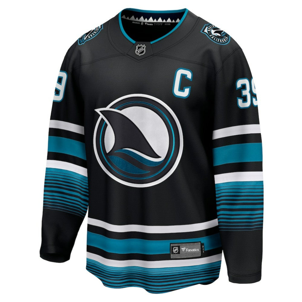 Logan Couture San Jose Sharks Fanatics Breakaway Jersey Black