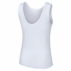 Chicago Cubs Lusso Style Women's Lindy Tank Top White