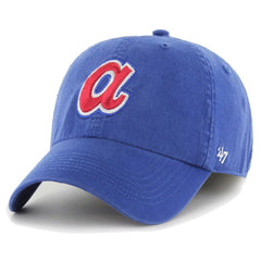 Atlanta Braves Cooperstown Collection Franchise Fitted Hat Royal | 47 brand