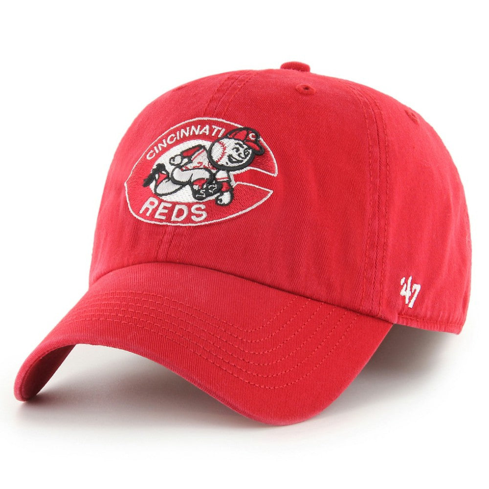 Cincinnati Reds Cooperstown Collection Franchise Fitted Hat Red | 47 brand