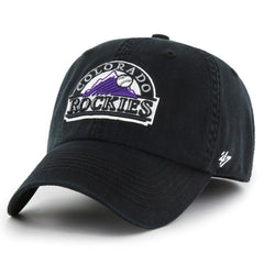 Colorado Rockies Cooperstown Collection Franchise Fitted Hat Black | 47 brand