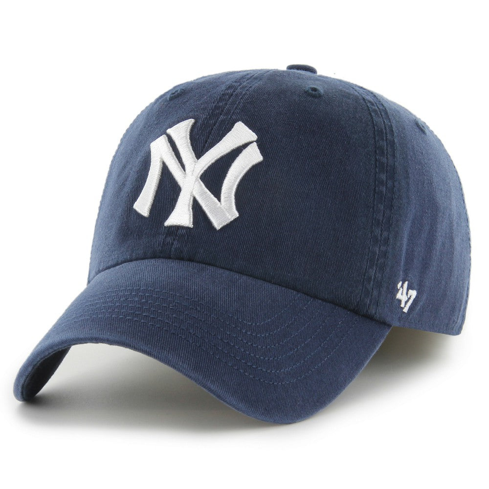 New York Yankees Cooperstown Collection Franchise Fitted Hat Navy | 47 brand