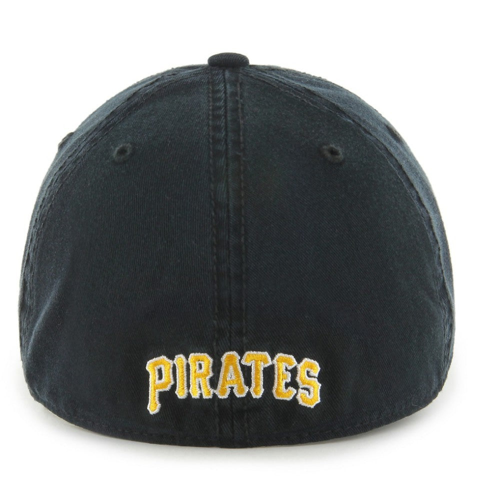 Pittsburgh Pirates Cooperstown Collection Franchise Fitted Hat Black | 47 brand