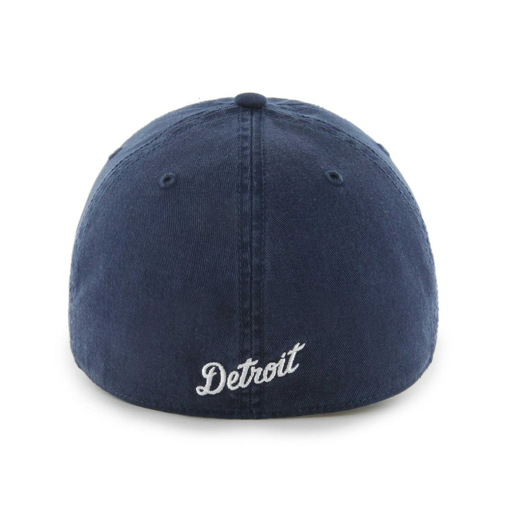 Detroit Tigers Franchise Logo Fitted Hat Navy | 47 brand