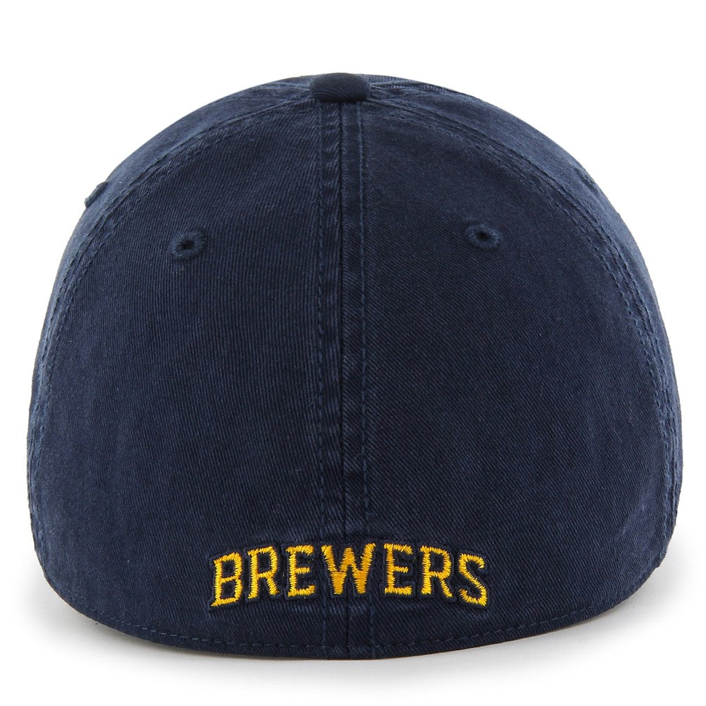 Milwaukee Brewers Franchise Logo Fitted Hat Navy | 47 brand