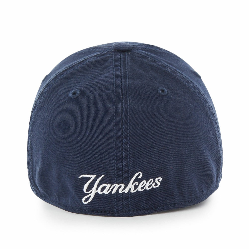 New York Yankees Franchise Logo Fitted Hat Navy | 47 brand