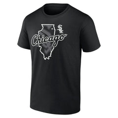 Chicago White Sox Hometown Sox State T-Shirt Black