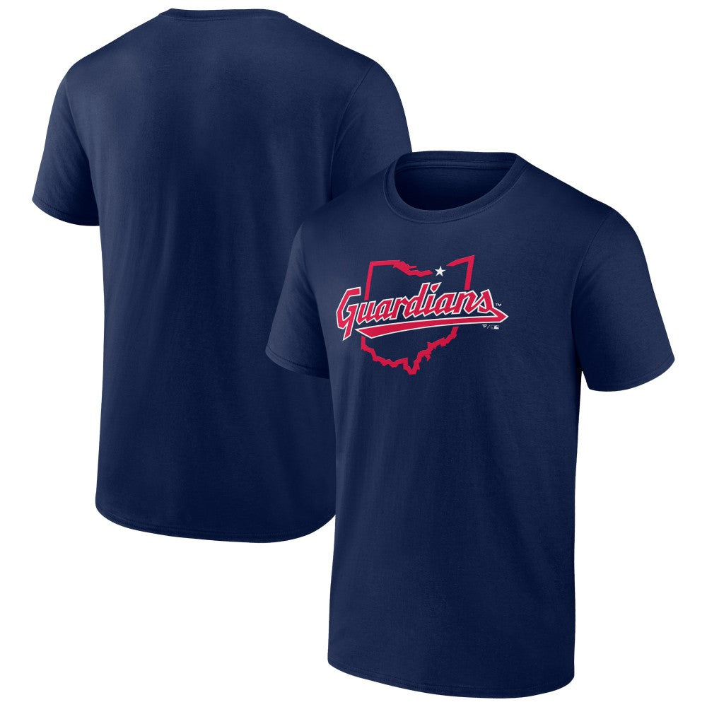 Cleveland Guardians Hometown State Guard T-Shirt Navy