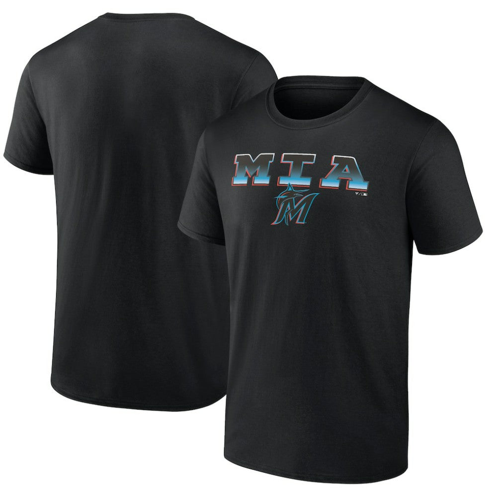 Miami Marlins Hometown Baseball 305 T-Shirt Black