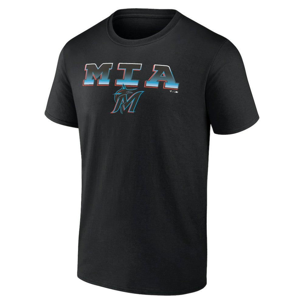 Miami Marlins Hometown Baseball 305 T-Shirt Black