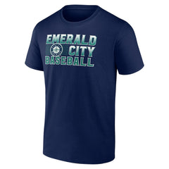 Seattle Mariners Hometown Emerald Baseball T-Shirt Navy