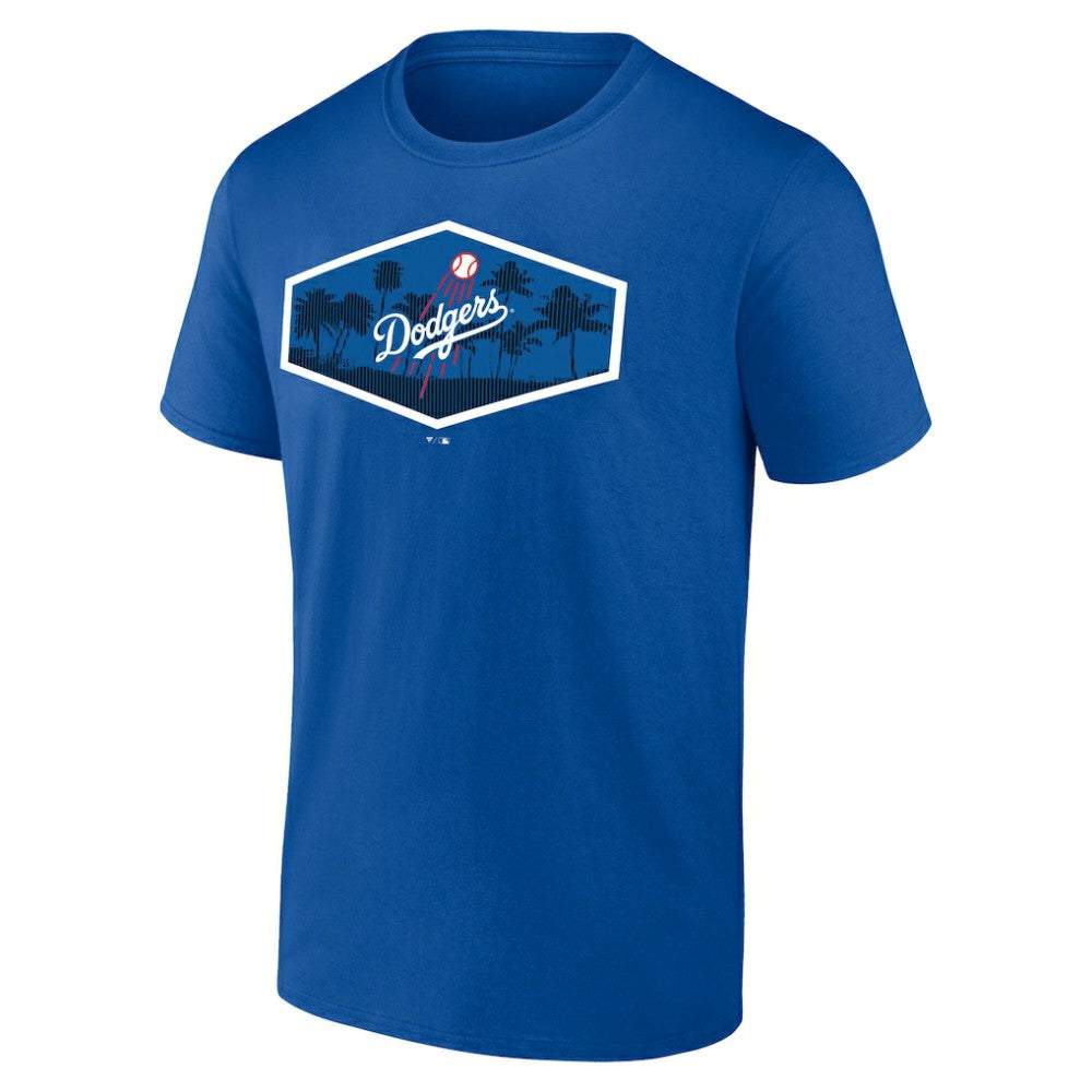 Los Angeles Dodgers Hometown Scoreboard T-Shirt Royal