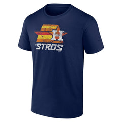 Houston Astros Hometown Throwback Stros T-Shirt Navy