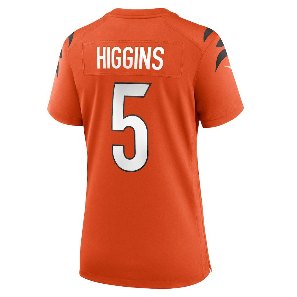 Tee Higgins Cincinnati Bengals Women's Alternate Game Jersey - Orange