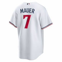 Joe Mauer Minnesota Twins Home Retired Player Replica Jersey White | Nike