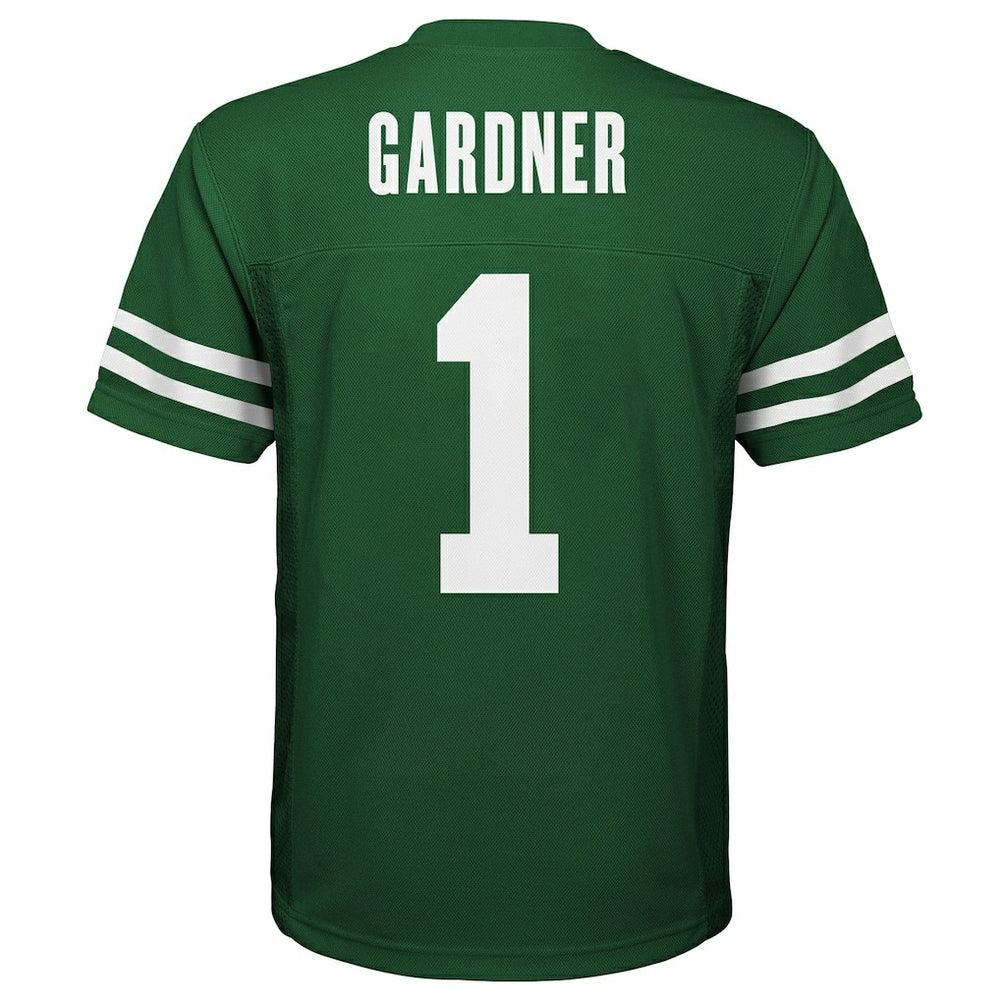 Ahmad Sauce Gardner New York Jets Youth Replica Player Jersey - Green sale