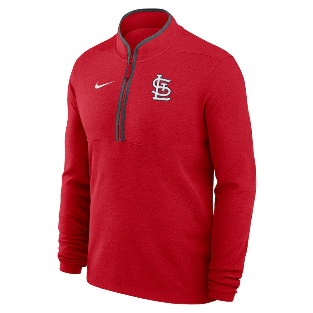 St. Louis Cardinals Dri-FIT Victory Half-Zip Pullover Red | Nike