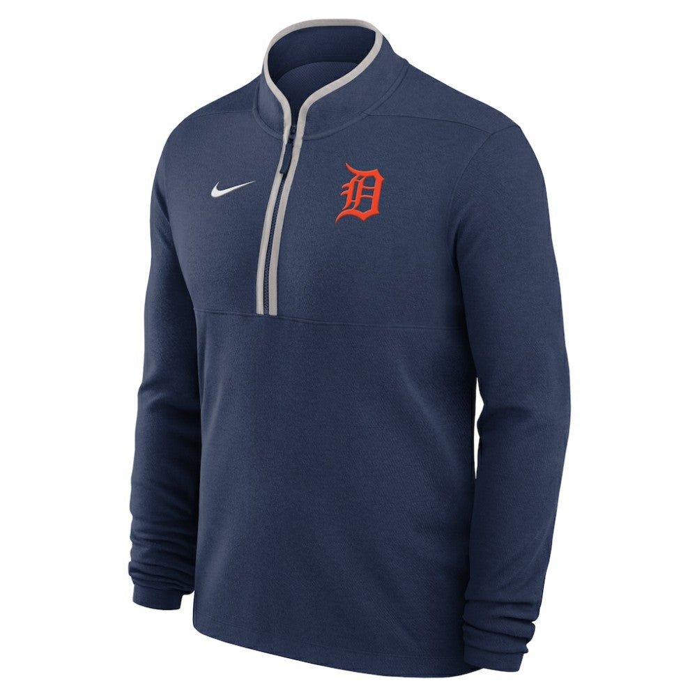 Detroit Tigers Dri-FIT Victory Half-Zip Pullover Navy | Nike