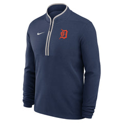 Detroit Tigers Dri-FIT Victory Half-Zip Pullover Navy | Nike