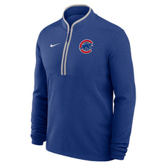 Chicago Cubs Dri-FIT Victory Half-Zip Pullover Royal | Nike