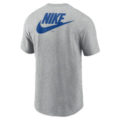Detroit Tigers Cooperstown Collection Large Logo 2-Hit T-Shirt Heather Gray | Nike