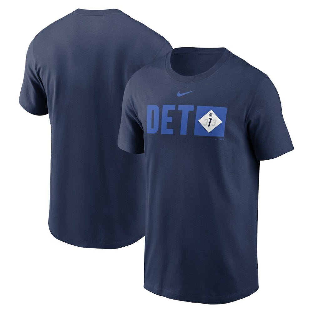 Detroit Tigers City Connect Tricode T-Shirt Navy | Nike