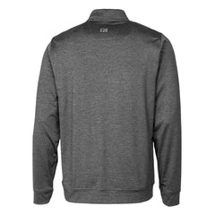 Baltimore Orioles Cutter & Buck Stealth Heathered Quarter-Zip Pullover Top Gray